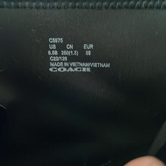 Coach Boots size 8.5 - Picture 5 of 5
